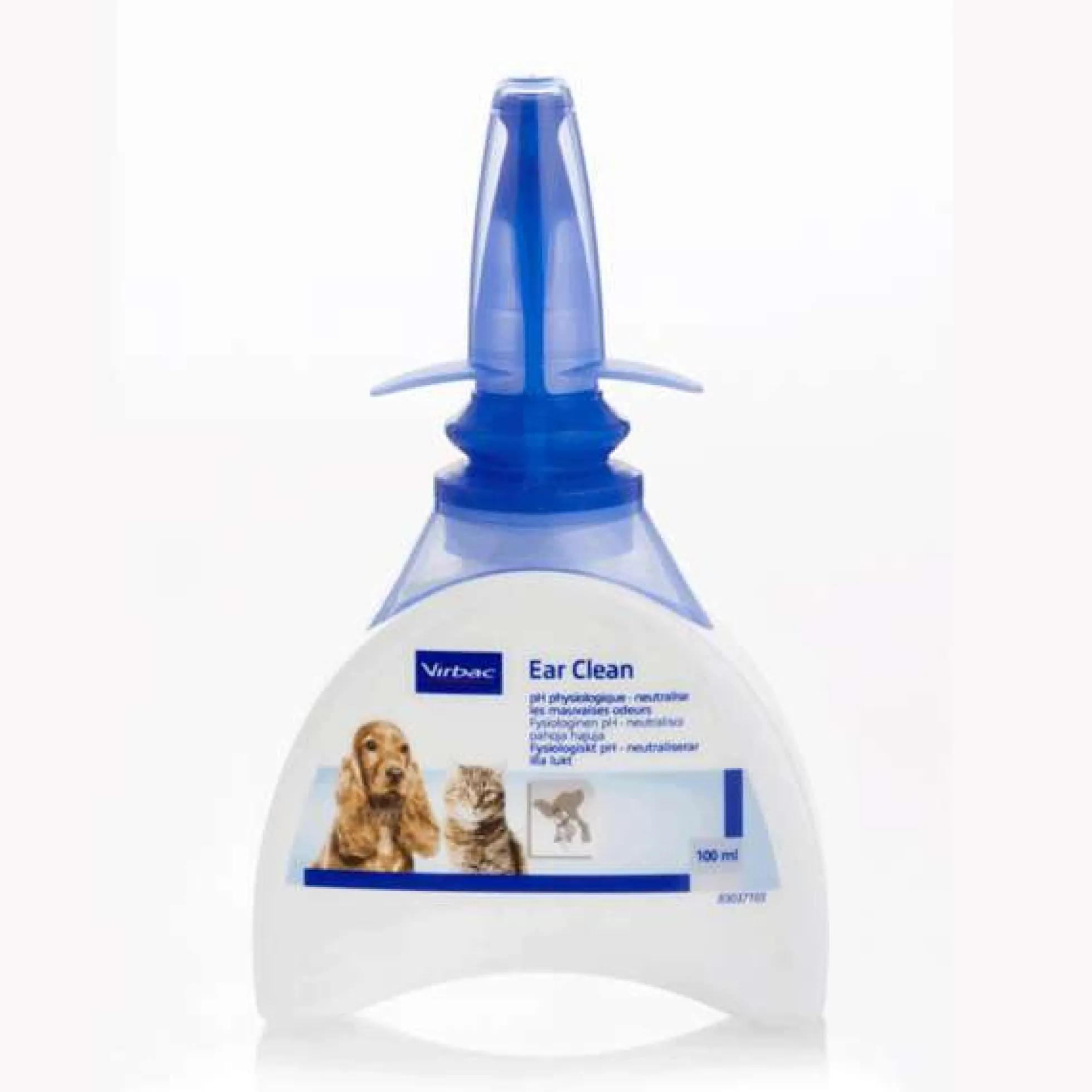 Virbac Ear clean -korvanpuhdistusaine eläimille 100 ml