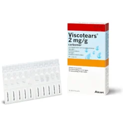 VISCOTEARS 2 mg/g silmägeeli -eri kokoja