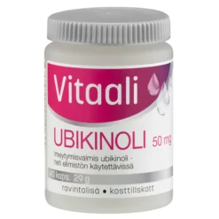 VITAALI UBIKINOLI 50 mg 40 kapselia