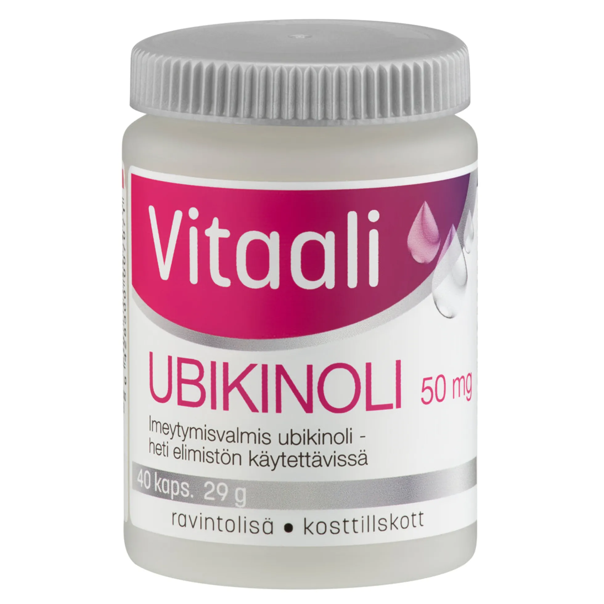 VITAALI UBIKINOLI 50 mg 40 kapselia