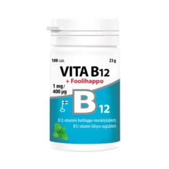 Vita-B12 + Foolihappo 100 kpl