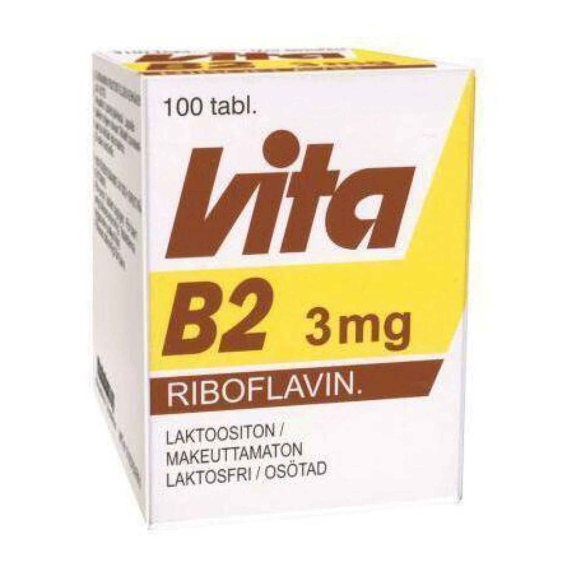 Vita-B2 3 mg 100 tablettia