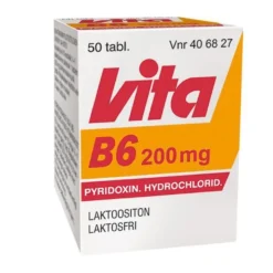 VITA-B6 200 mg 50 tablettia