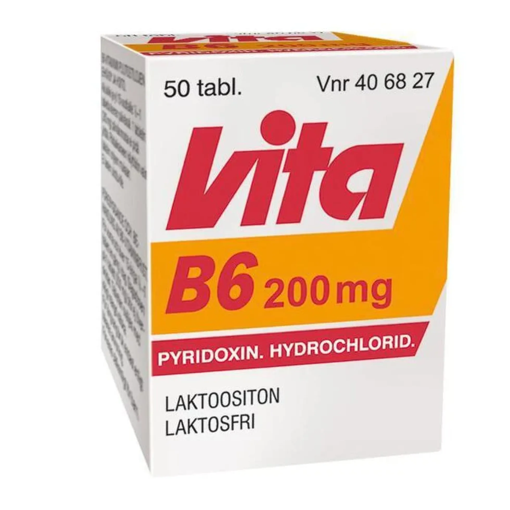 VITA-B6 200 mg 50 tablettia