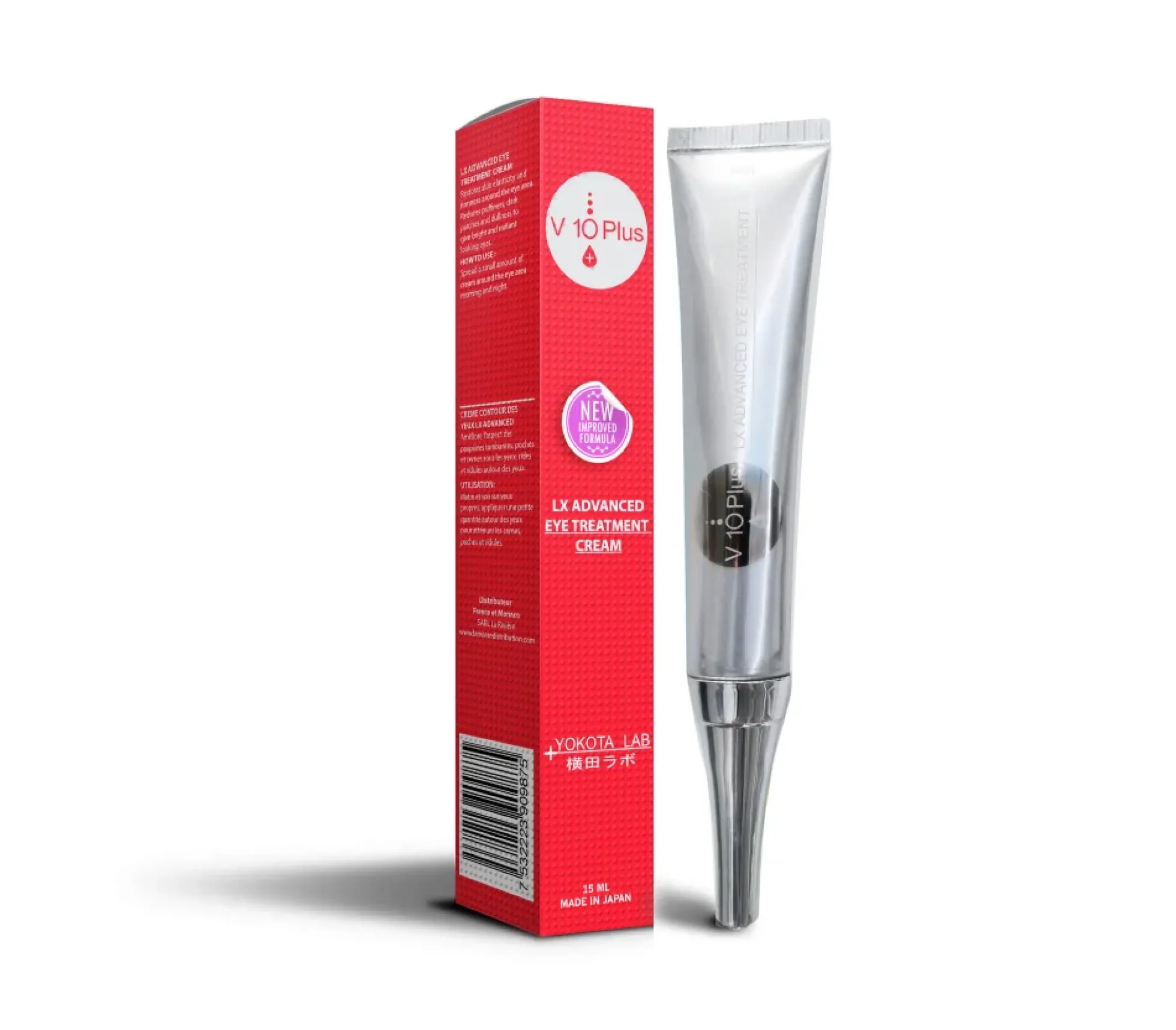 V10 PLUS LX ADVANCED KIINTEYTTÄVÄ SILMÄNYMPÄRYSVOIDE 15ML