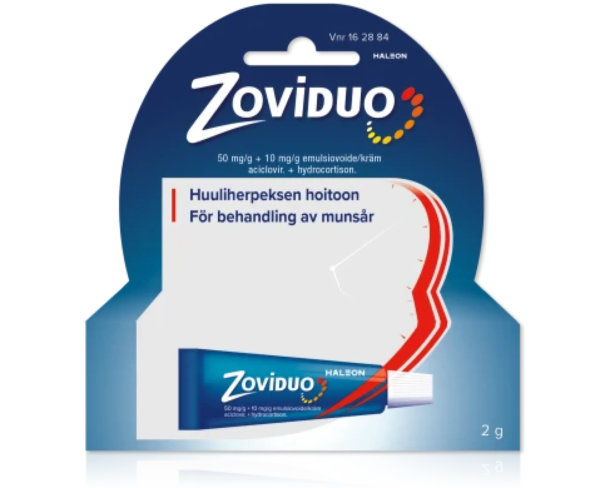 ZOVIDUO 50/10 mg/g emulsiovoide 2 g