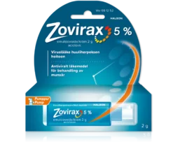 ZOVIRAX 5 % emulsiovoide tuubi/pumppu 2 g